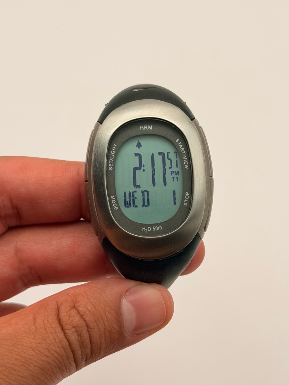 NEW Nike Imara Heart Rate Monitor Chronograph Womens Watch, New Batteries